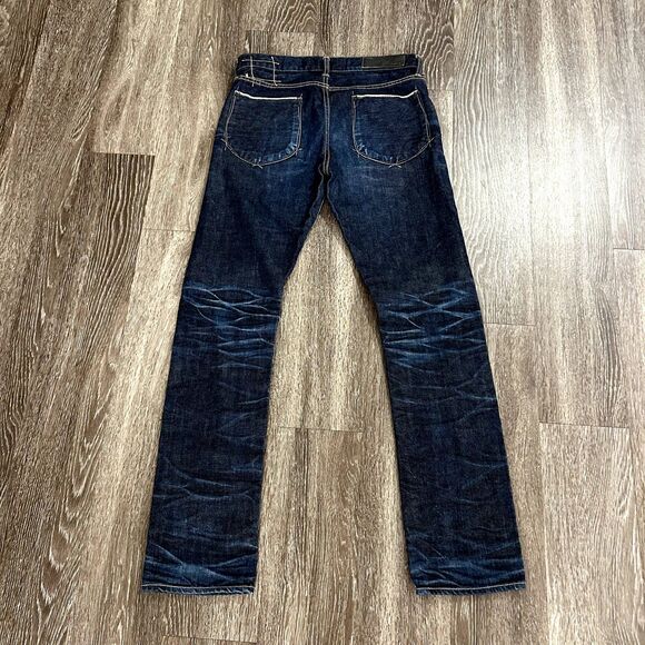 KURO Diamante Selvedge Japanese Denim Distressed Jeans Made in Japan W 30 NWOT F - Picture 8 of 14